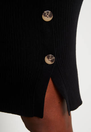 Solto Knit Button L/S Dress