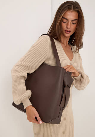 Large Tote Bag Brown