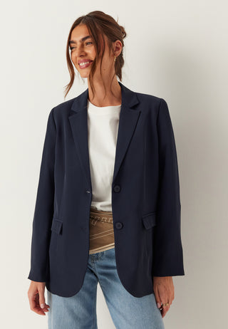 Oversized L/S blazer