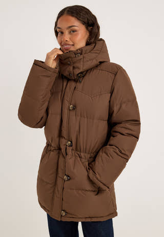 Alexandra Down Jacket Brown