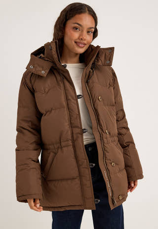 Alexandra Down Jacket Brown