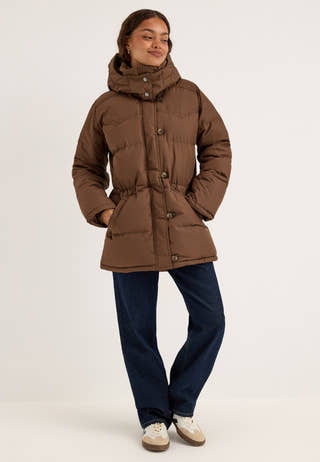 Alexandra Down Jacket Brown