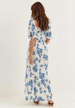 Smock Maxi Dress