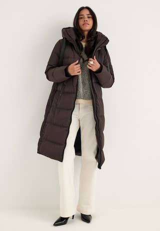 Camila Coat Brown