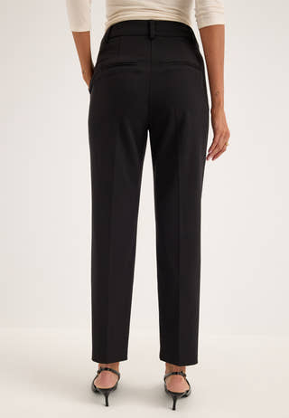 High Waist Slackers Black