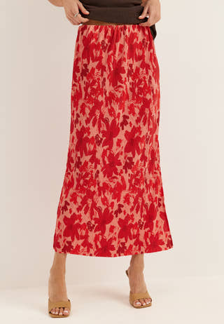 Pcflora Hw Ankle Skirt