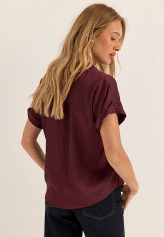 Vienna Ravenna S/S Top Red