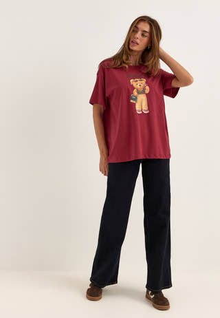 Onlvivvi Life S/S Lovely Top Patterned