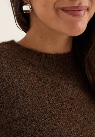 Objsaggia Ls Lo Pullover Brown