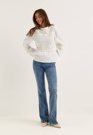 Smock Cotton Blouse