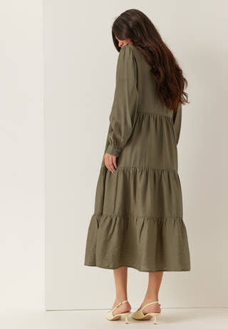Smock Midi Dress