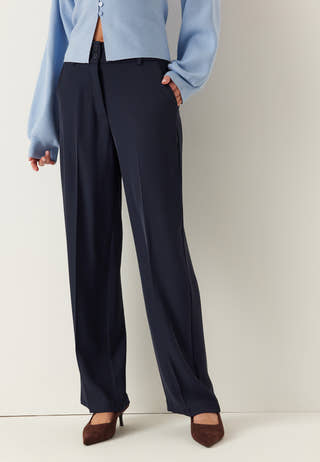Straight Leg Trousers