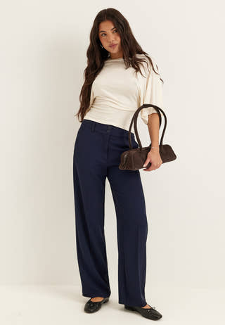 Straight Leg Trousers