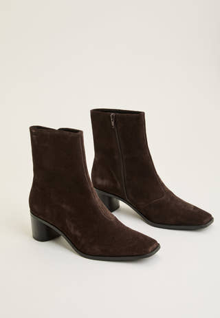 Fay Suede Boot Brown