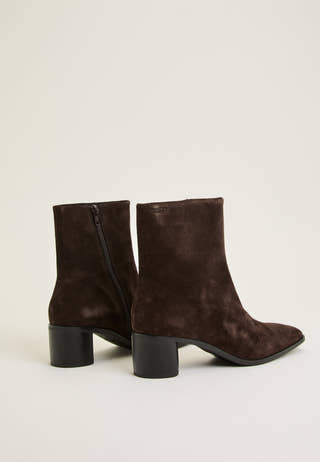 Fay Suede Boot Brown
