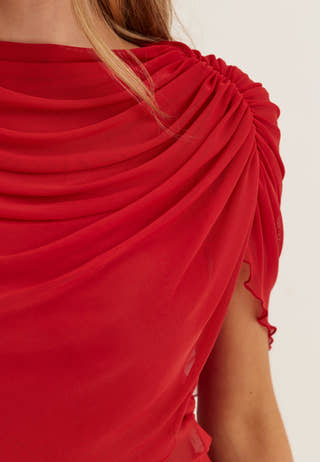 Cape Mesh Top