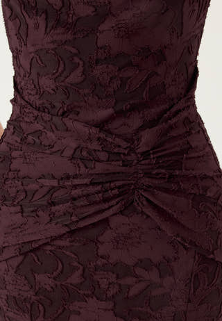 Deep Waterfall Mermaid Gown