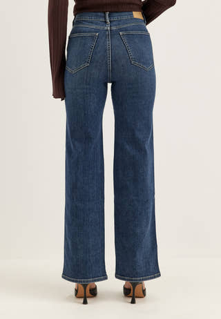 High Straight Leg Jeans
