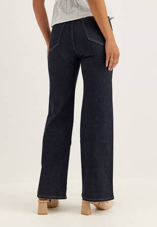 High Straight Leg Jeans