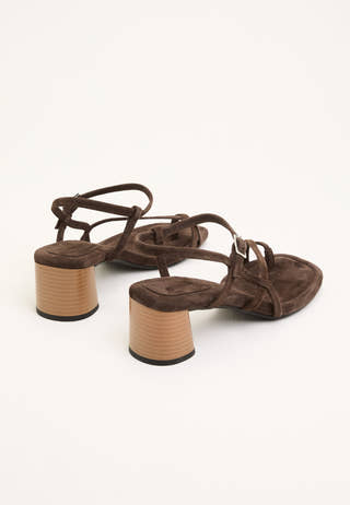 Evie Suede Sandal