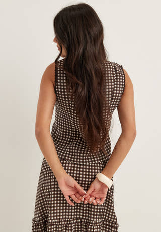 Lace Detail Shaped Vest