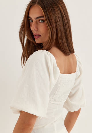 Volume Sleeve Top