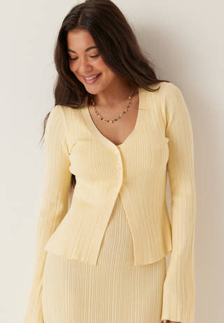 Carrie Knitted V-neck Dress