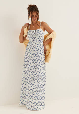 Strap Maxi Dress
