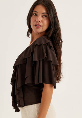 Flounce Top