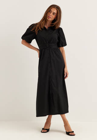 Waist Detail Cotton Dress