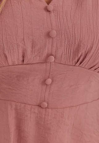 Short Sleeve Puff Blouse