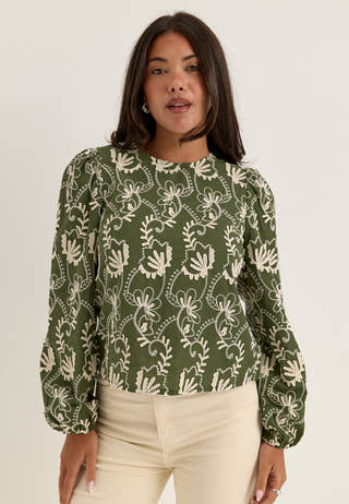 Objmya Re L/S TOP NOOS Green