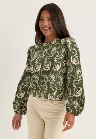 Objmya Re L/S TOP NOOS Green