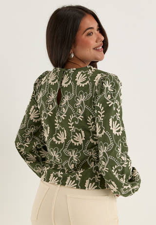 Objmya Re L/S TOP NOOS Green