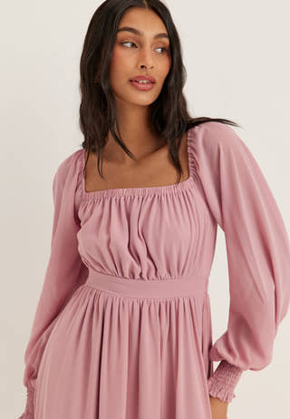 Multi Way Chiffon Maxi Dress Purple