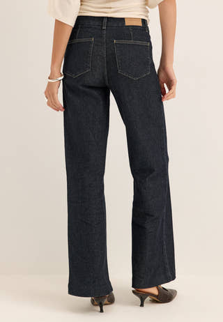 Front Seam Jeans Blue