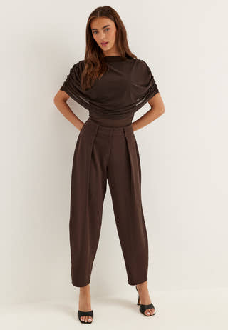 Soft Suit Barrel Pants