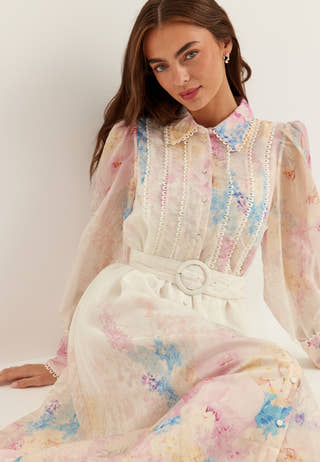 Yasflorence Ls Long Dress