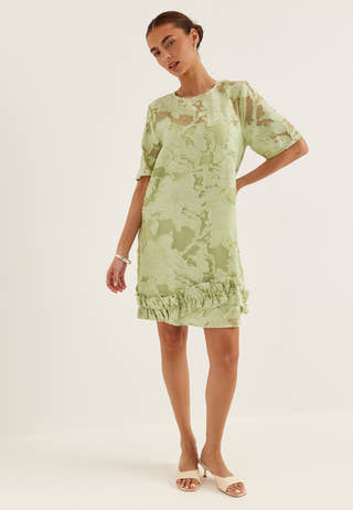 Slflina Relaxed 2/4 SHORT DRESS