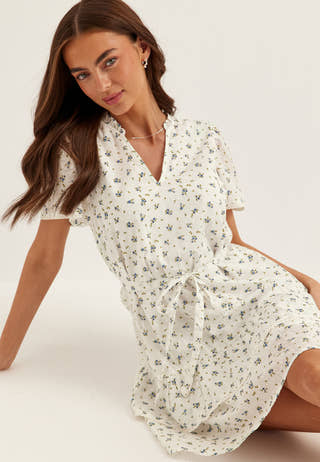 Vmtrine Ss Short Lace Dress Noos