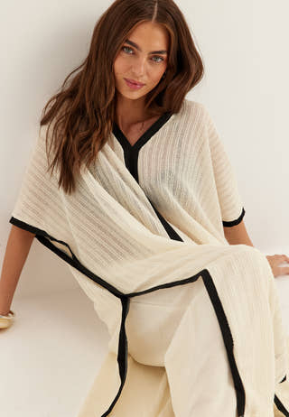 Vifabena V-neck Kimono