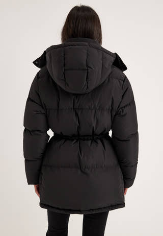 Padded Down Jacket Black