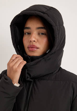 Padded Down Jacket Black