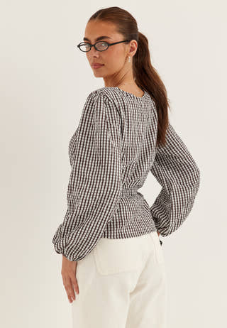 Viterni V-neck L/S TOP