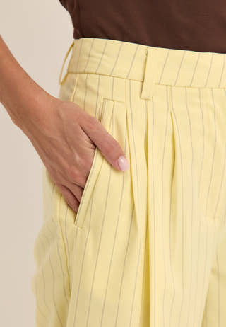 Objkasja Hw Lo Wide Pant Striped