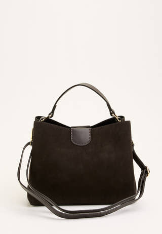 Novara Suede Handbag