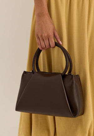Small Tote Bag Brown