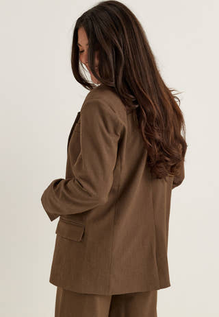 Objlisa Lo Blazer Noos Brown