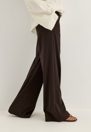 Vmzamira Mw Wide Pant Noos Brown