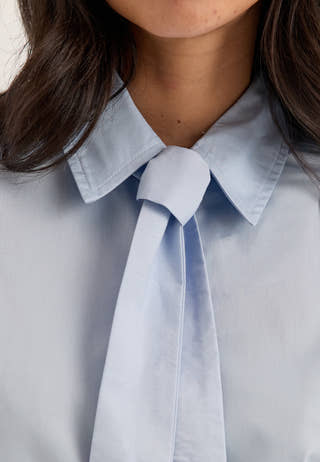 Objzila L/S RE TIE SHIRT Blue